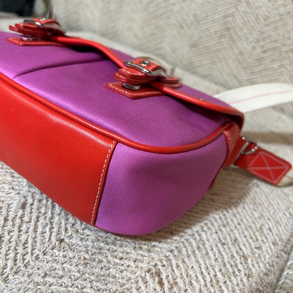 🌺Coach Fabric & Leather Field Bag🌺 - Picture 4 of 15